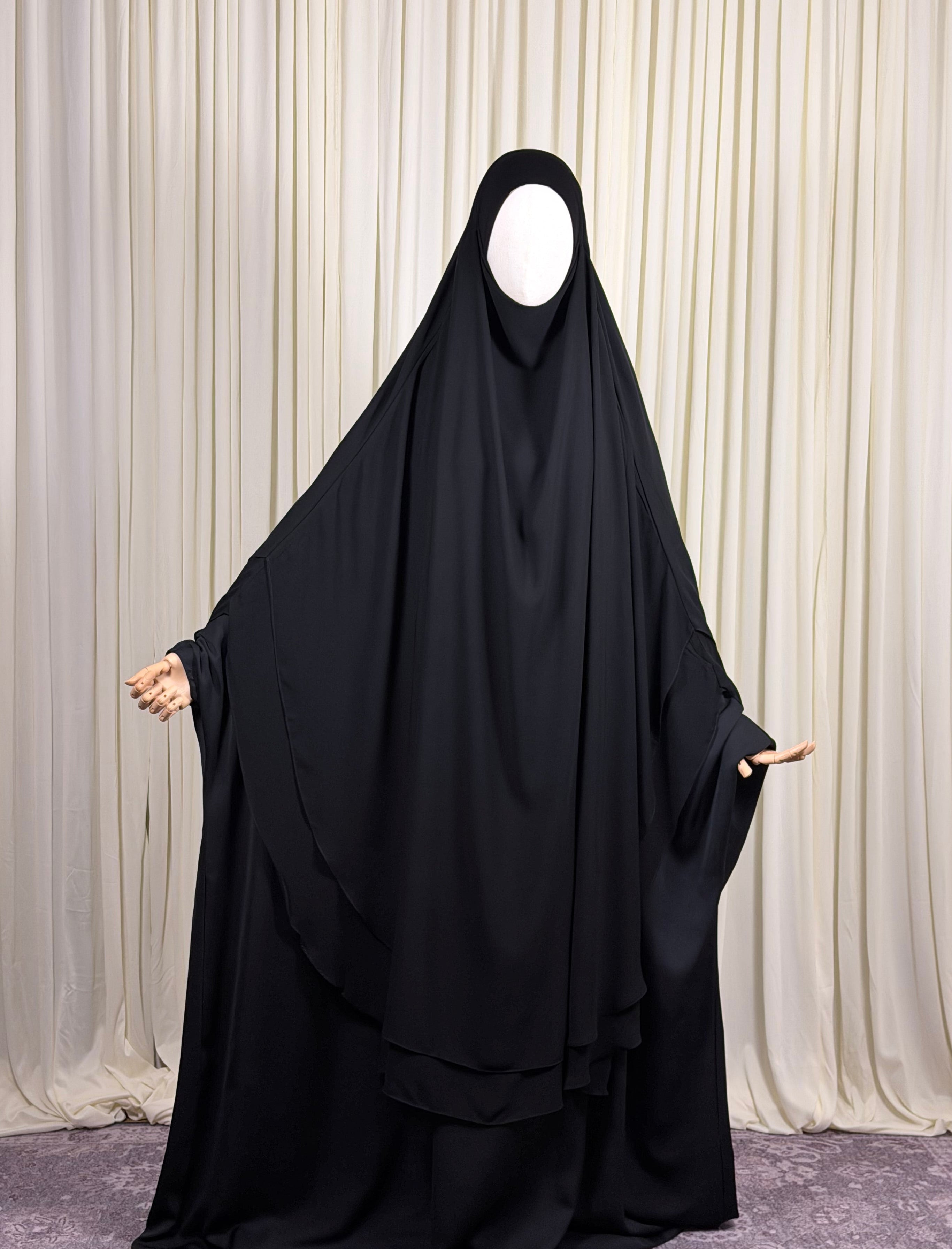 Khimar Safiya | Black