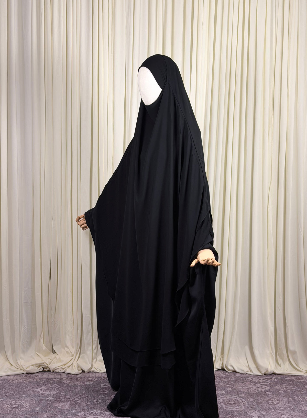 Khimar Safiya | Black