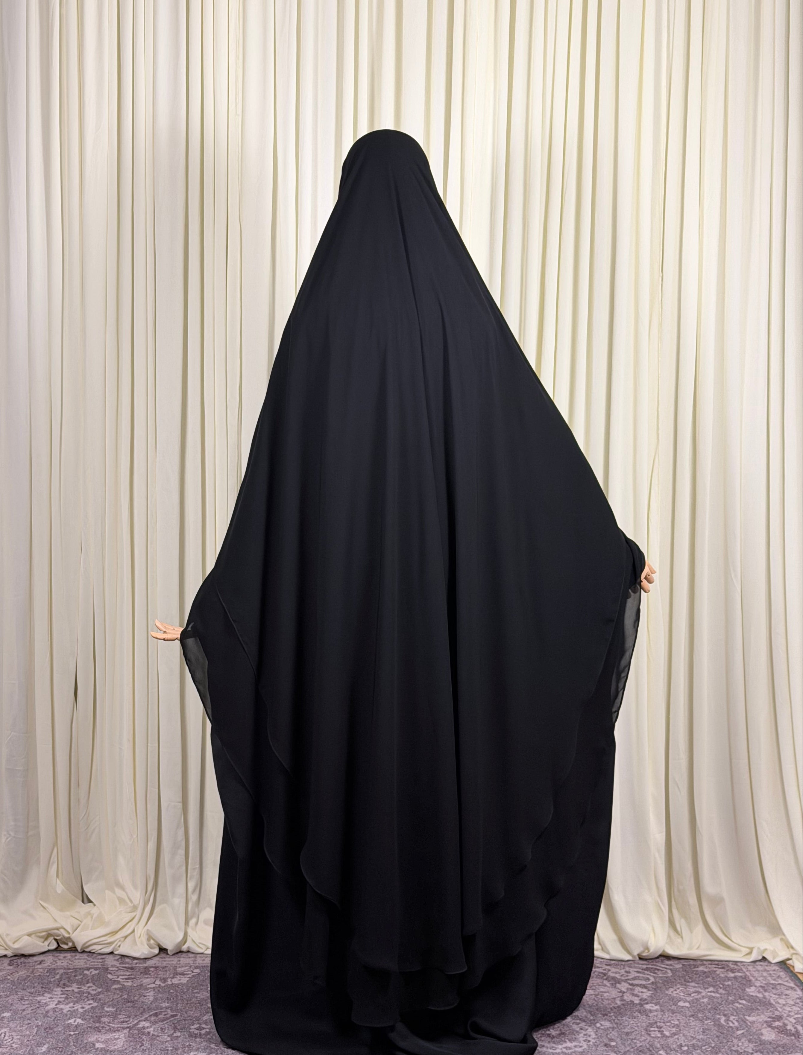Khimar Safiya | Black