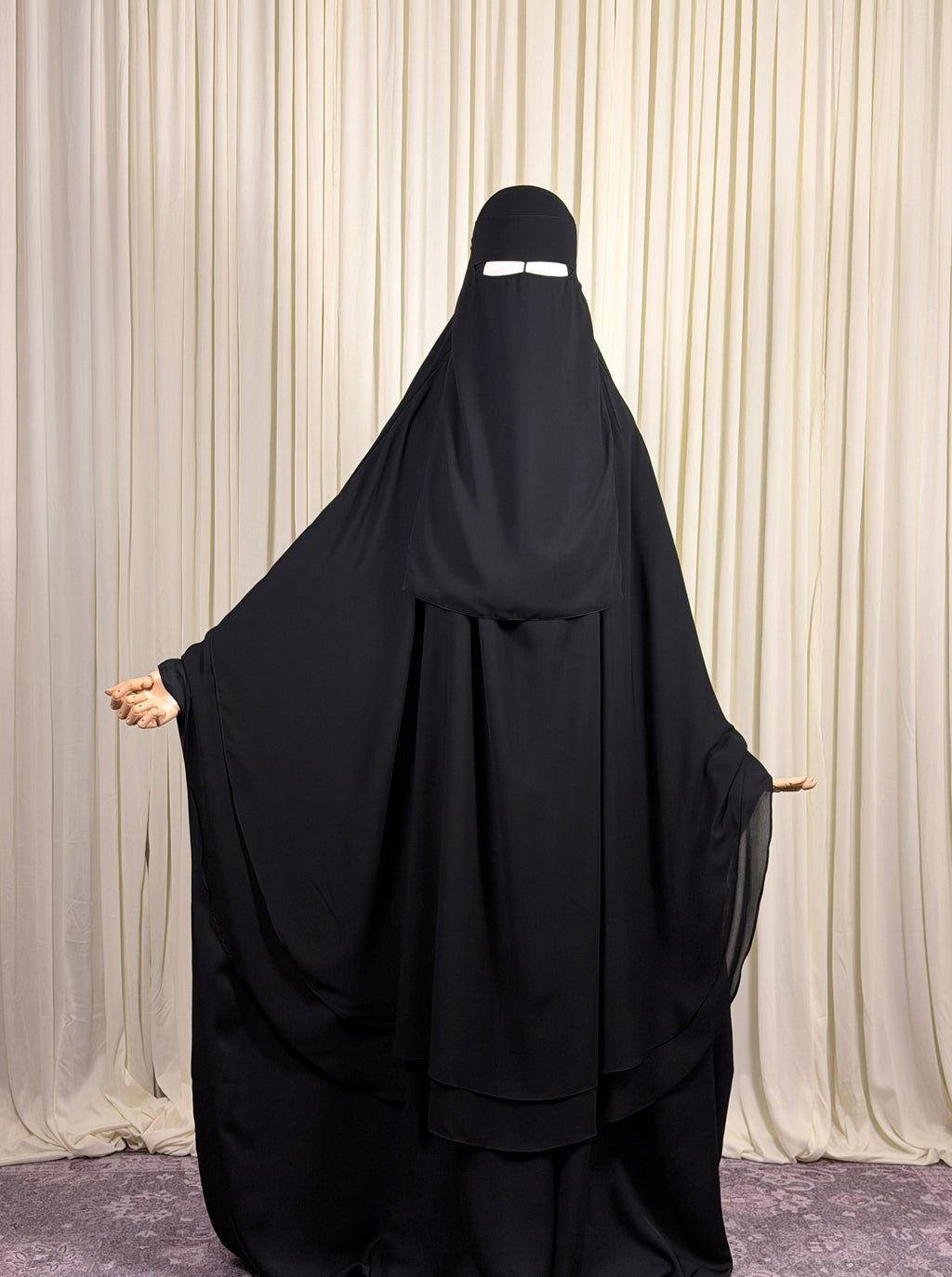Khimar Safiya | Black