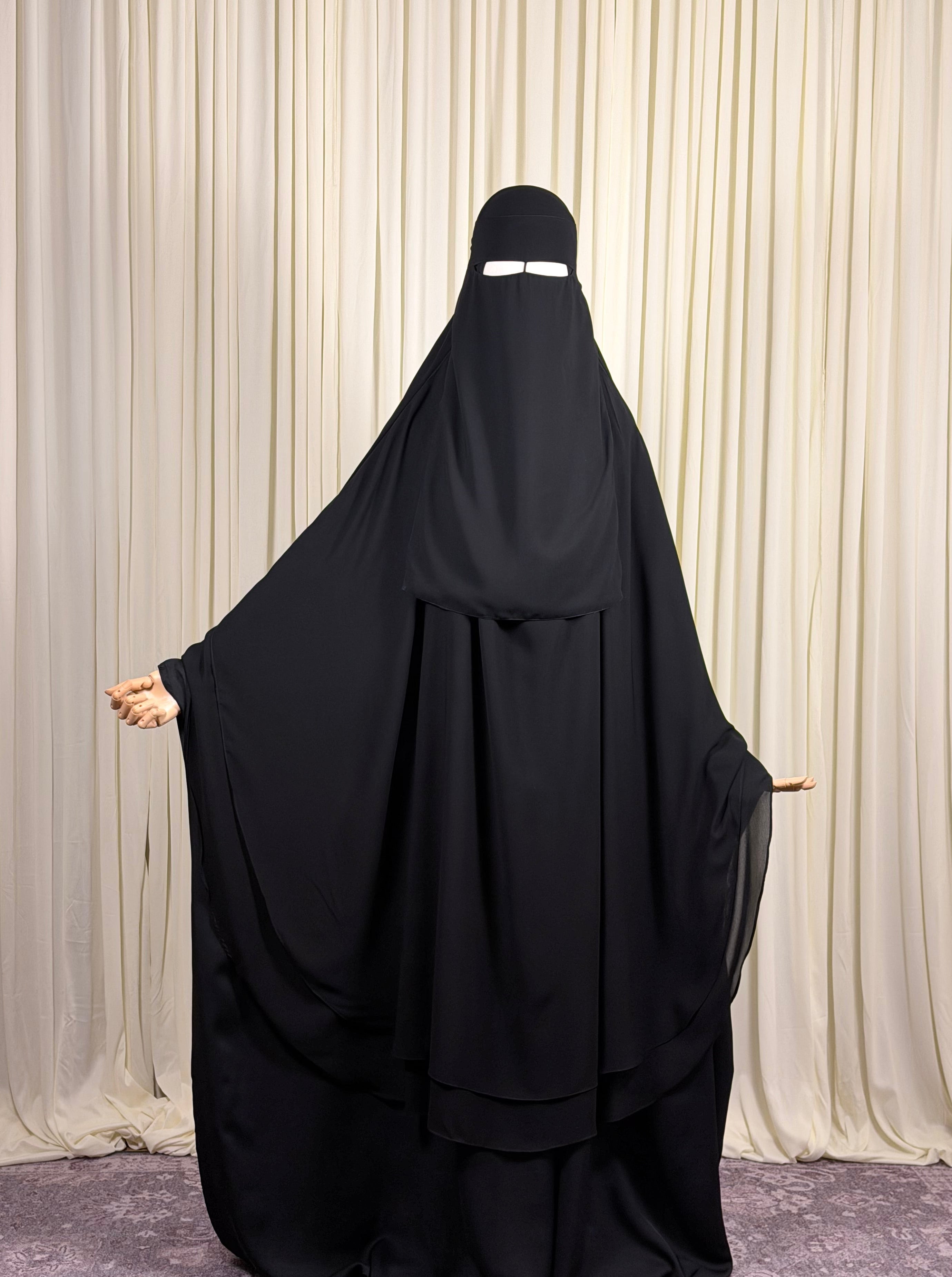 Khimar Safiya | Black