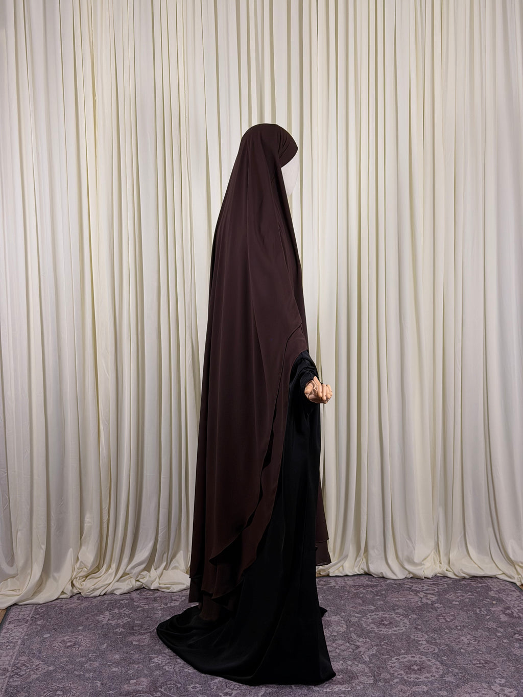 Khimar Safiya | Dark Brown
