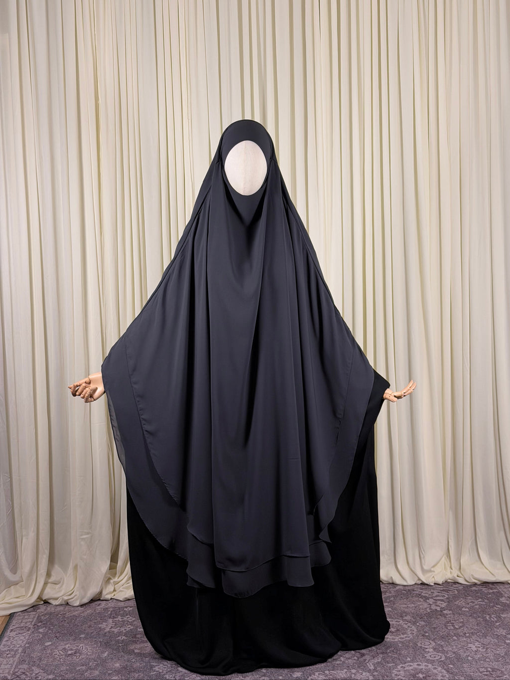 Khimar Safiya | Grey