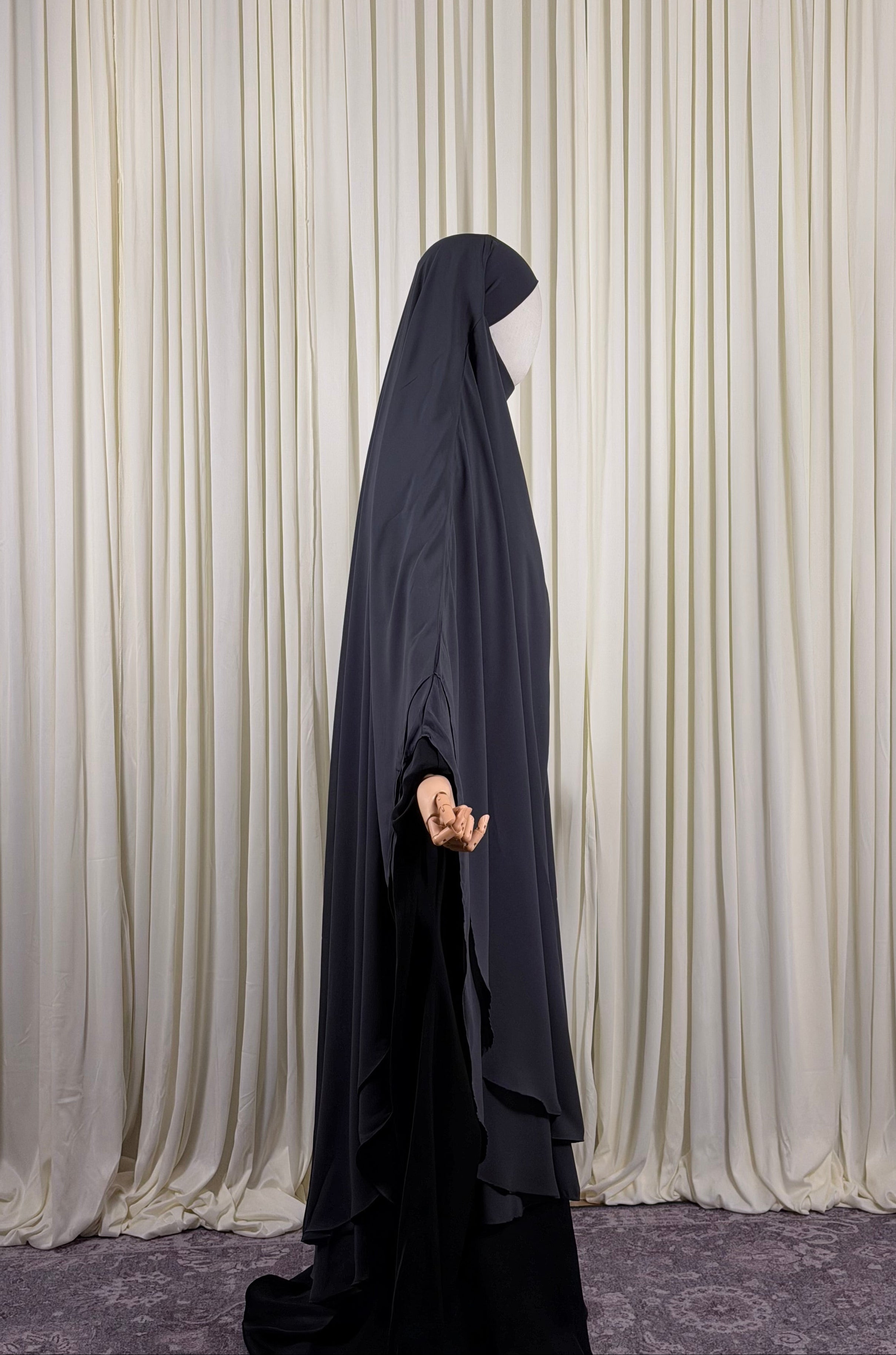 Khimar Safiya | Grey
