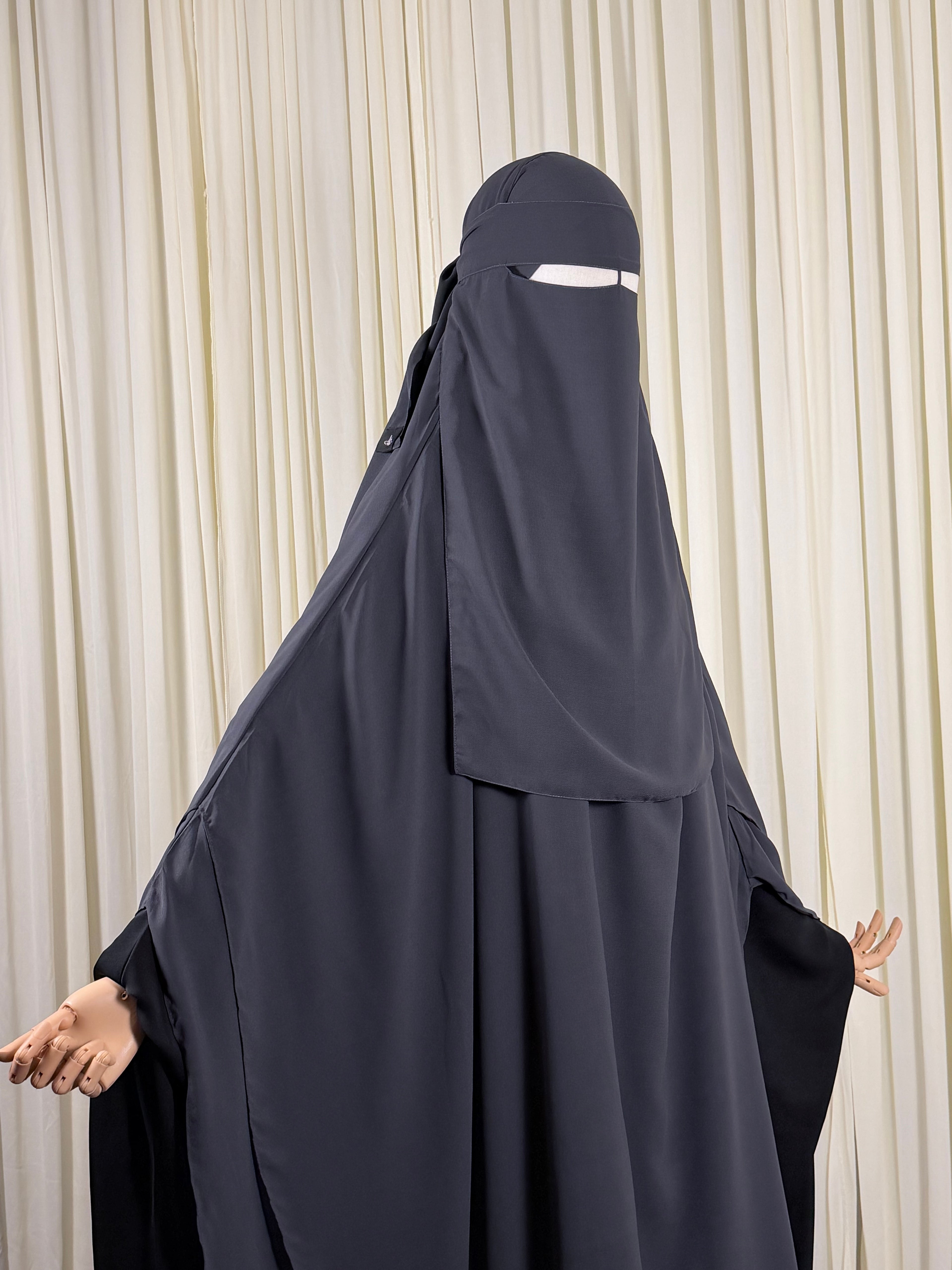Khimar Safiya | Grey