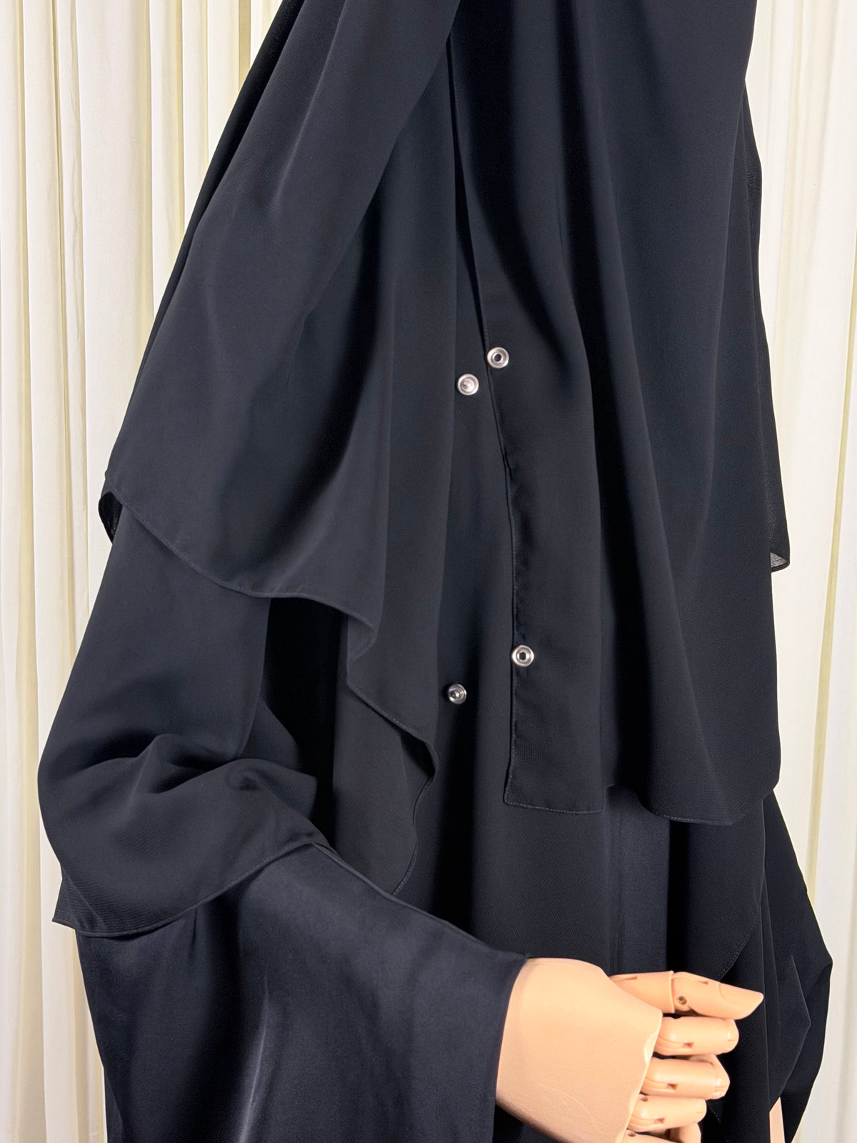 Diamond Niqab | Eye Flap - Black 